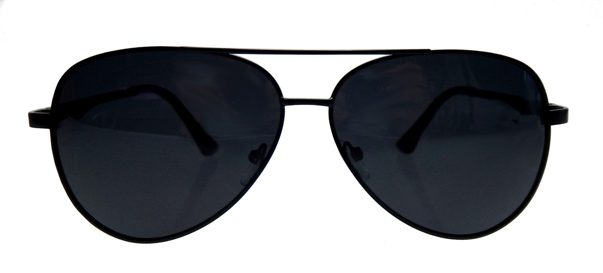 Ella Jonte Pilotenbrille Vintage schwarz mit polarisierenden Gläsern grau oder grün, UV400