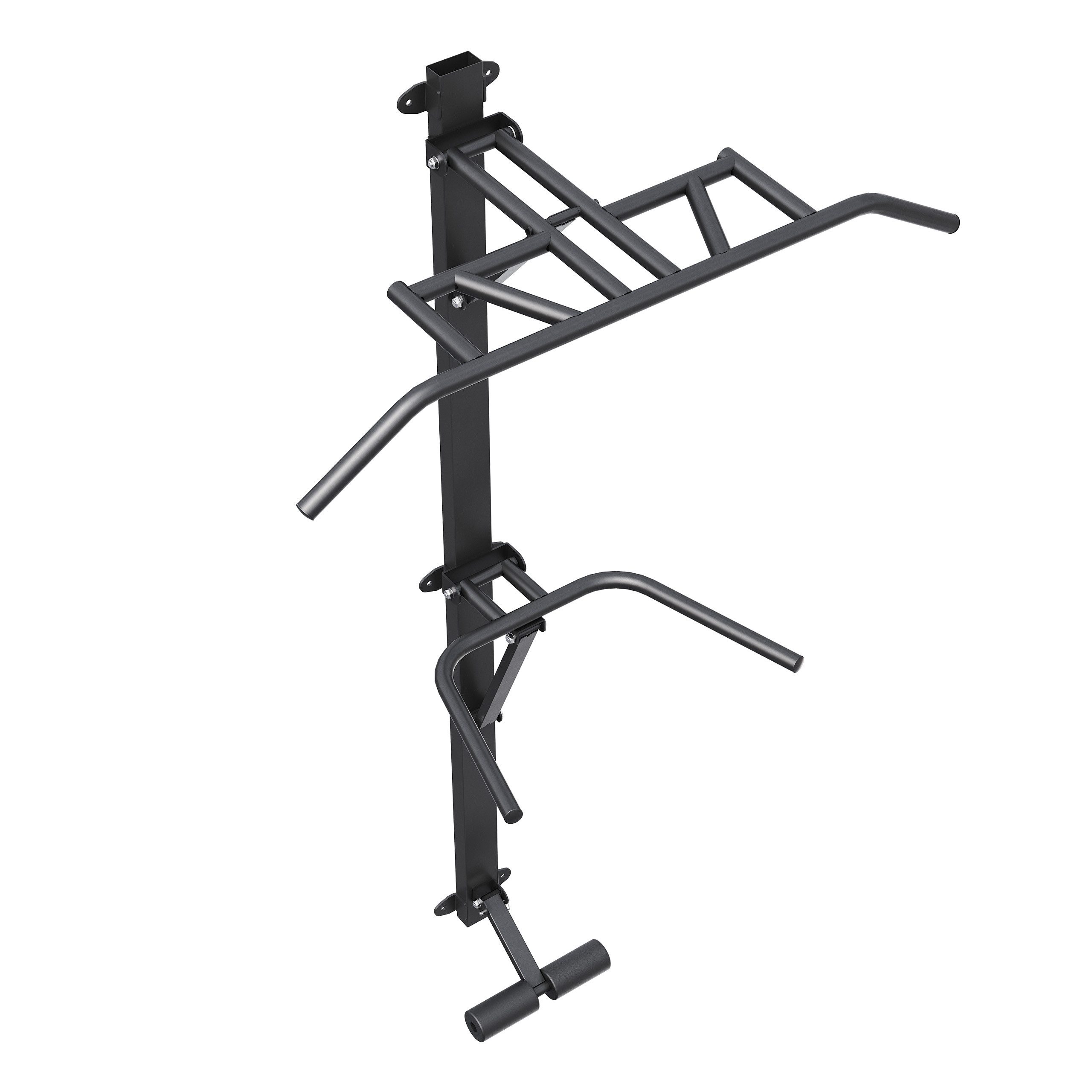 GORILLA SPORTS Kraftstation Klimmzug Dip Station klappbar Wandmontage 200kg
