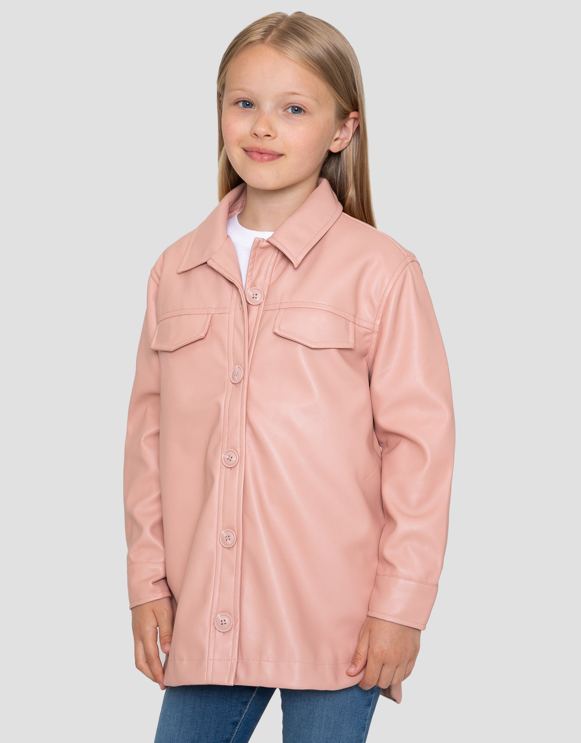 Threadgirls Lederimitatjacke Cola Pink