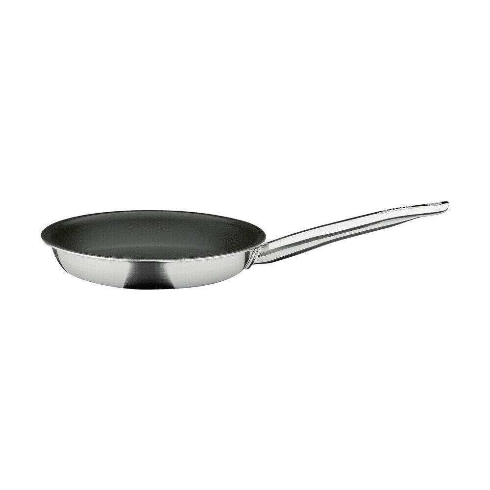Spring Bratpfanne Bratpfanne 20 cm Brigade Ultimate, (1-tlg), Edelstahl mit Aluminiumkern, spülmaschinenfest, Induktion, Antihaft