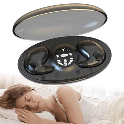 GelldG Kabellose mit Geräuschunterdrückung Schlafkopfhörer Noise Cancelling Schlaf-Kopfhörer (Stereo USB-C)