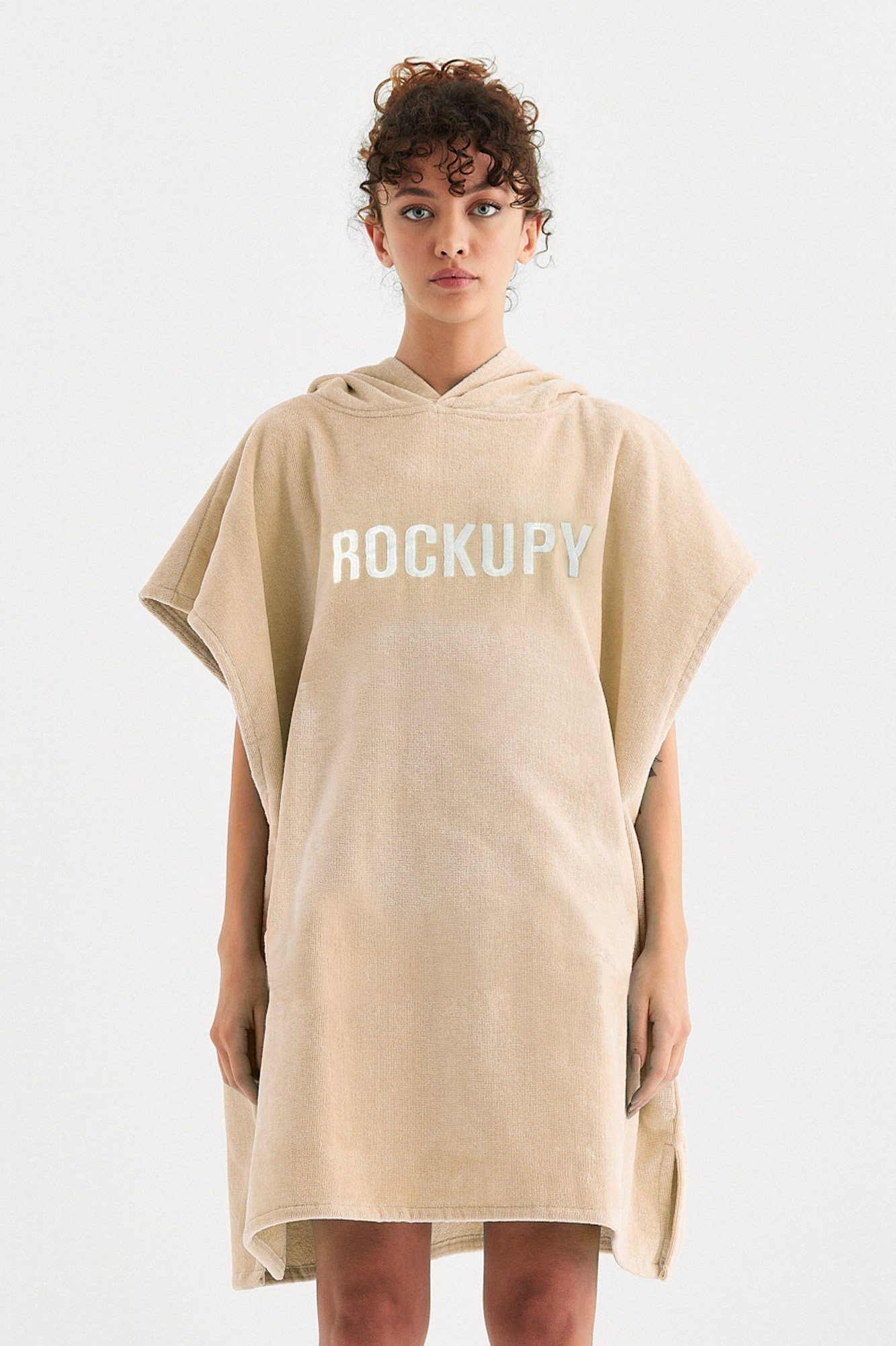 Rockupy Badeponcho Solo, Kapuze, aus Frottee günstig online kaufen