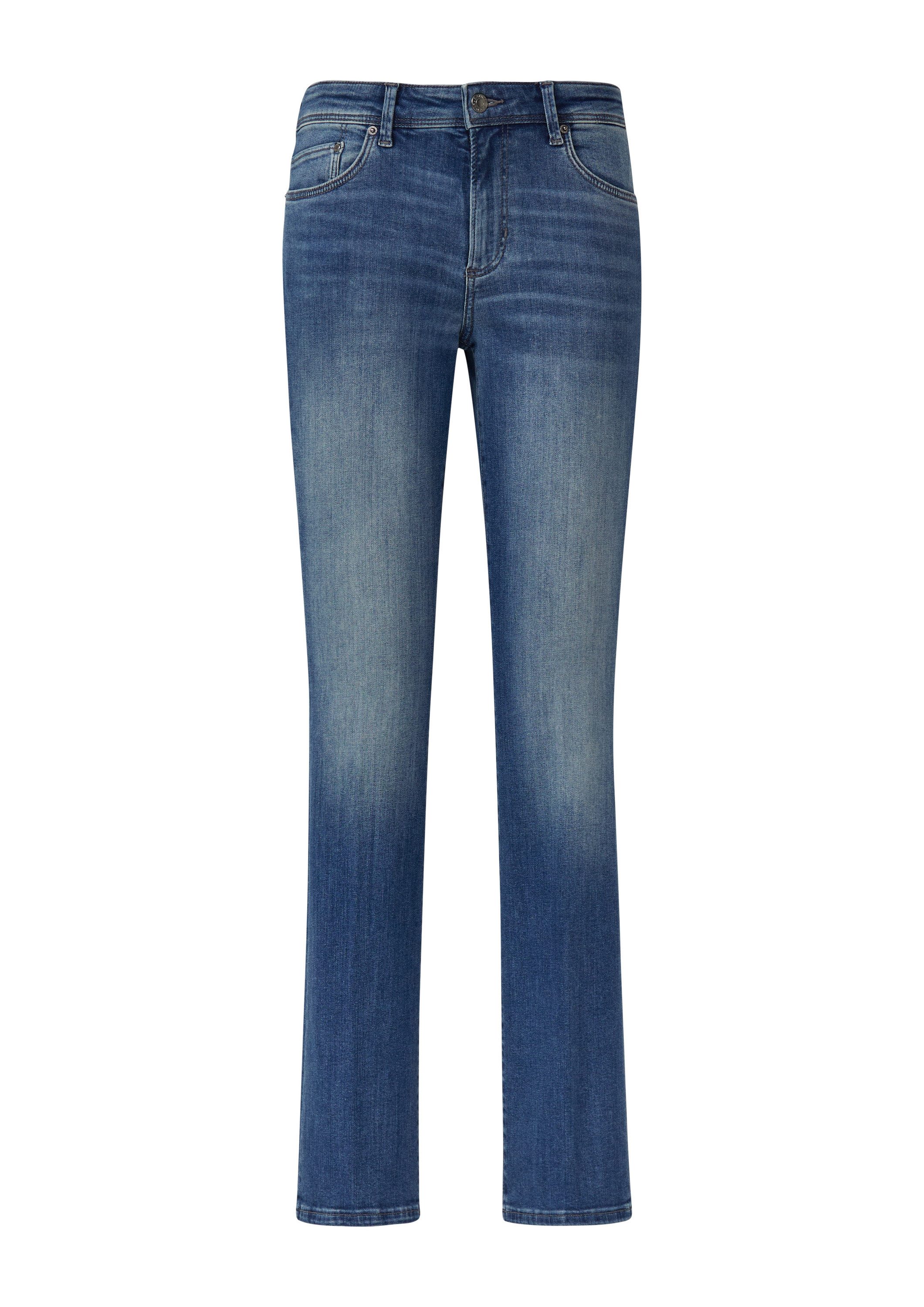 s.Oliver Bootcut-Jeans Jeans-Hose BEVERLY Jeans Beverly / Slim Fit / Mid Ri günstig online kaufen