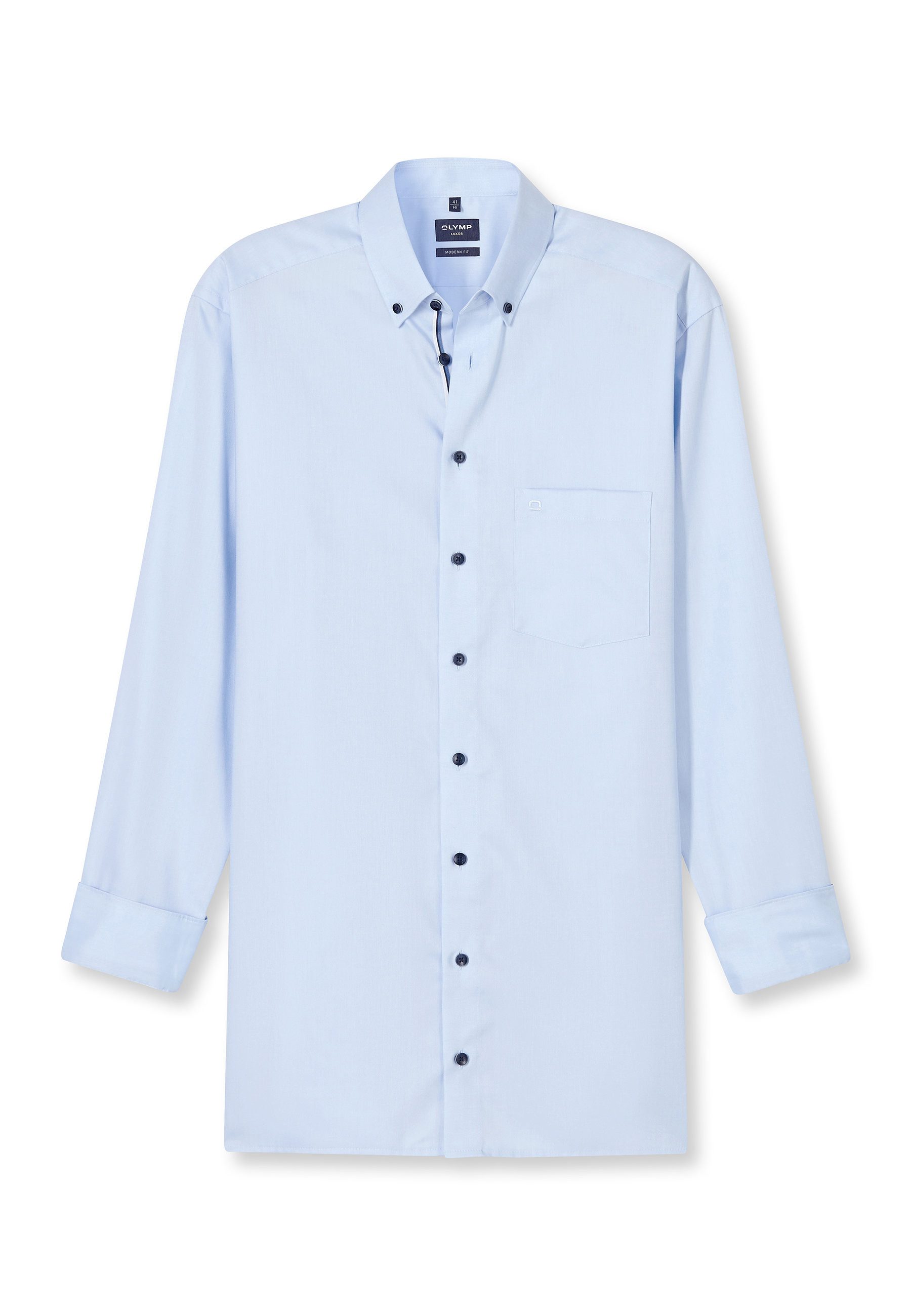 OLYMP Businesshemd OLYMP Luxor, modern fit, Button-down mit extra langem Arm