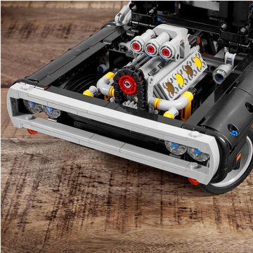 LEGO® Konstruktionsspielsteine Dom's Dodge Charger (42111), LEGO® Technic, (1077 St)