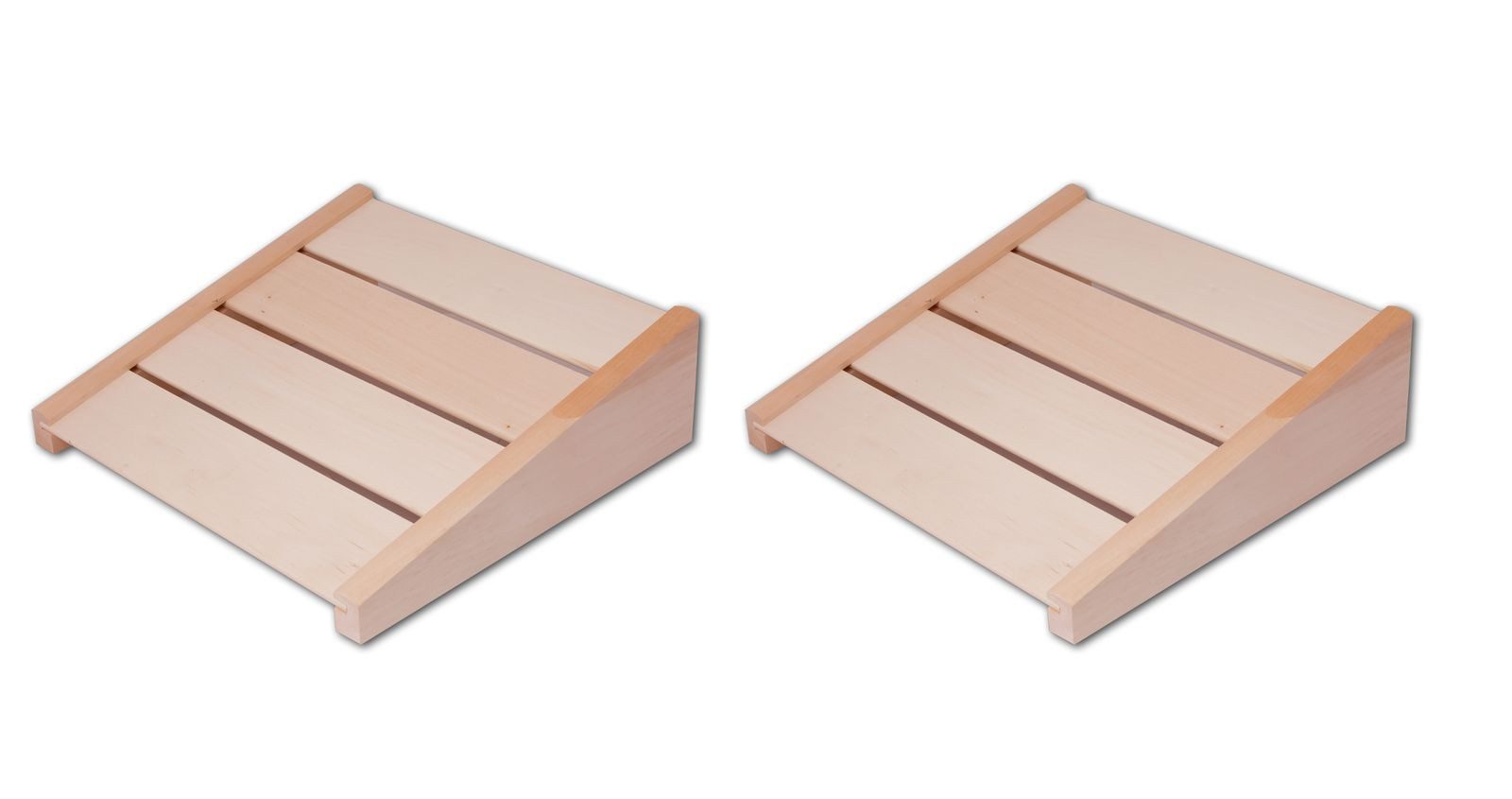 Gravidus Sauna-Rückenlehne 2x Sauna Kopfstütze Holz 39,5 cm