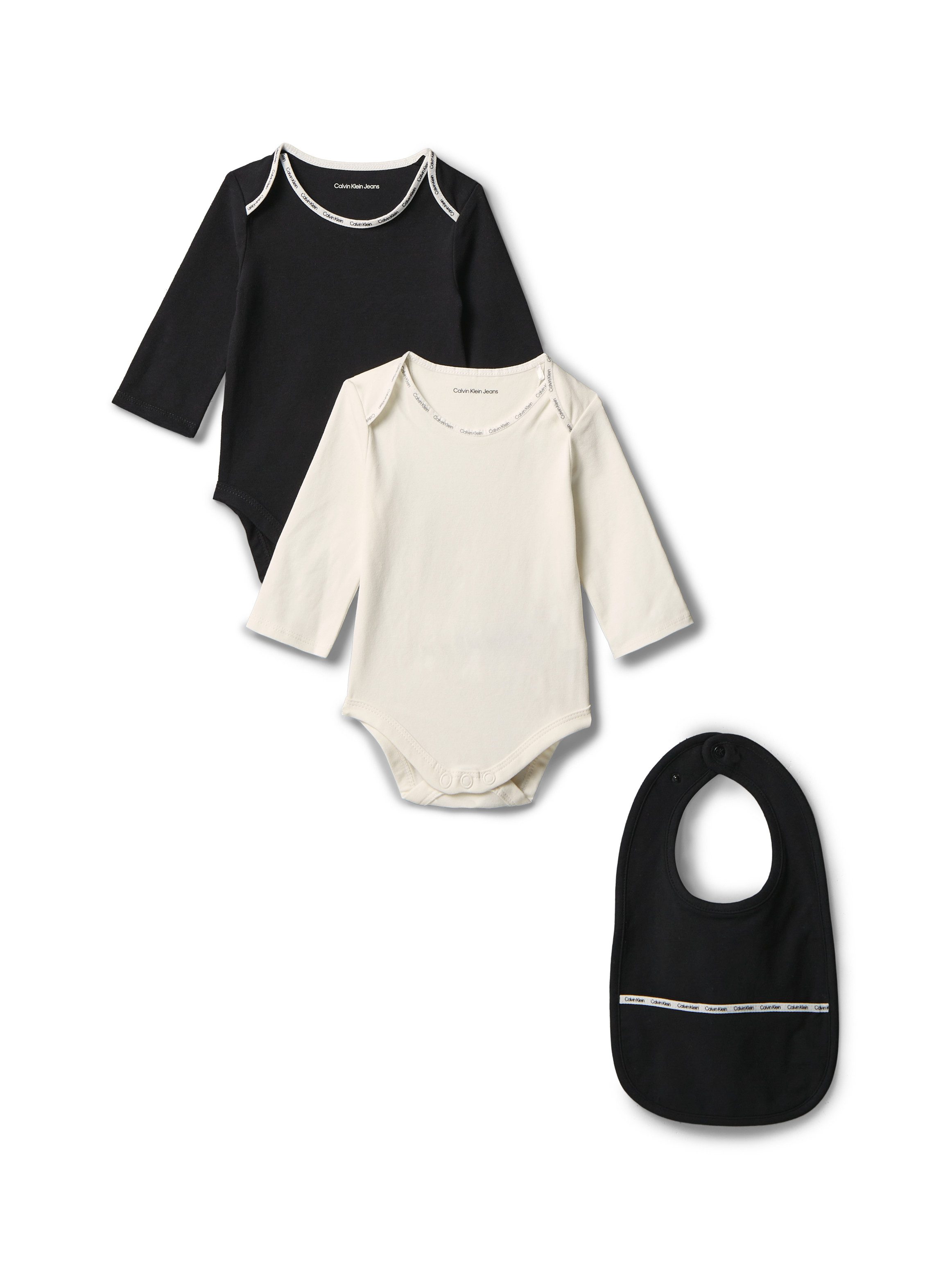 Calvin Klein Jeans Body & Shorts MONOGRAM LS BODY BIB GIFTPACK (Set) Regular fit für Babys