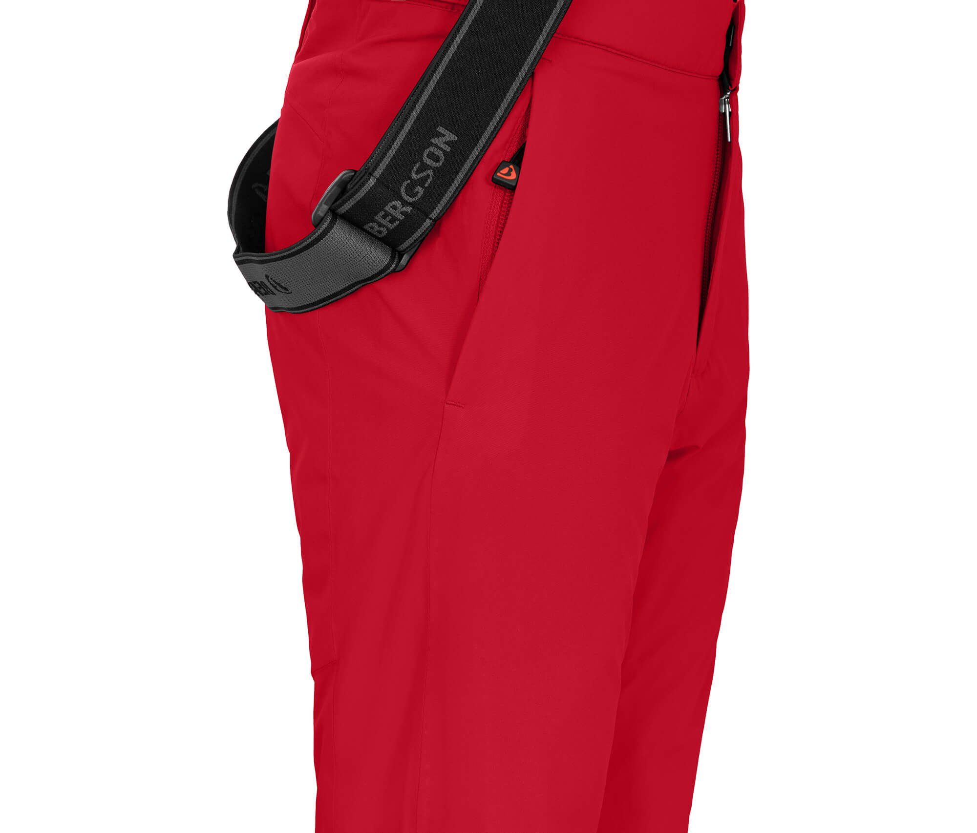 Bergson Skihose PELLY MAXI Kinder Skihose, wattiert, 20000 mm Wassersäule, Normalgrößen, China r