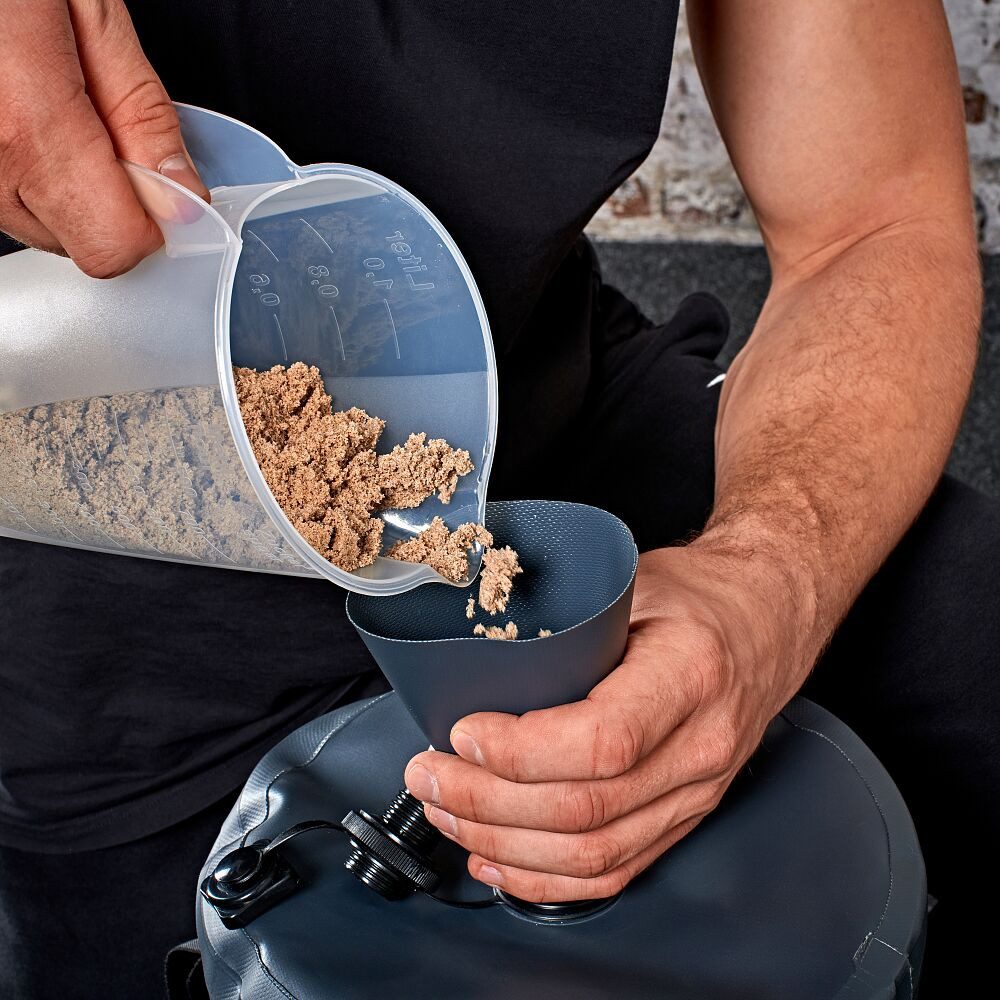 aerobis Ganzkörpertrainer Gewichtssack Fitness Sandbag, Mit Wasser, Sand oder Stahlkugeln befüllbar