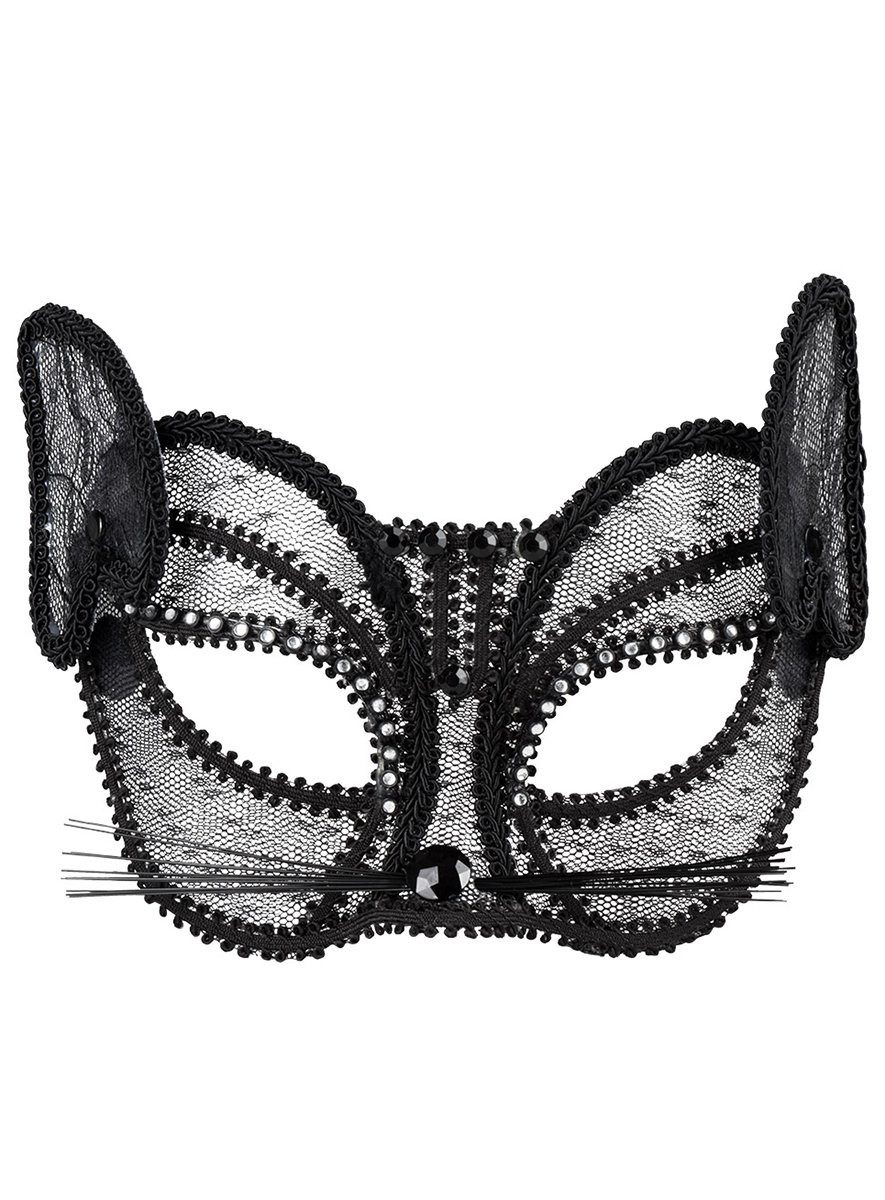 Boland Verkleidungsmaske Katzen Augenmaske - für Halloween Kostüm Damen, Ge günstig online kaufen