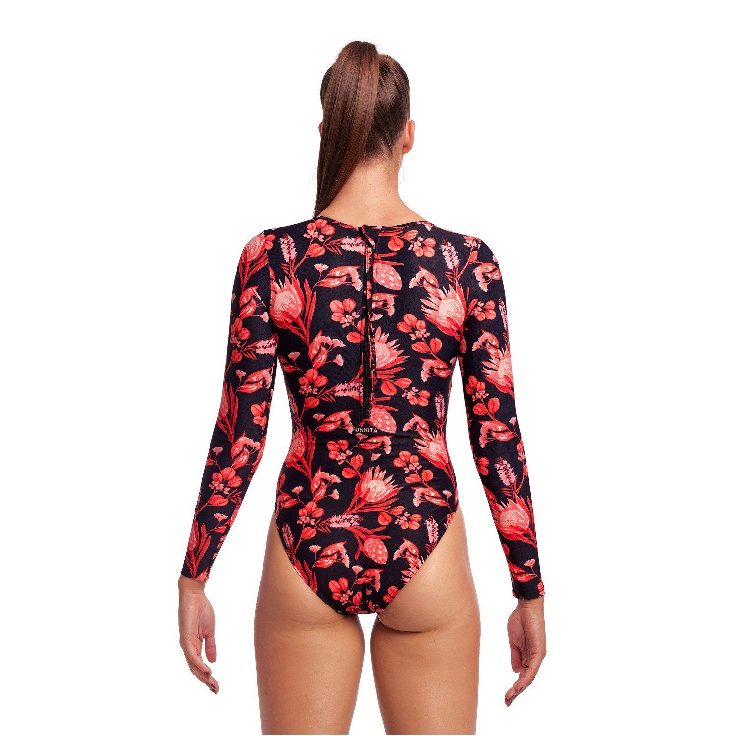 Funkita Badeanzug Acacia Rose langarm Badeanzug