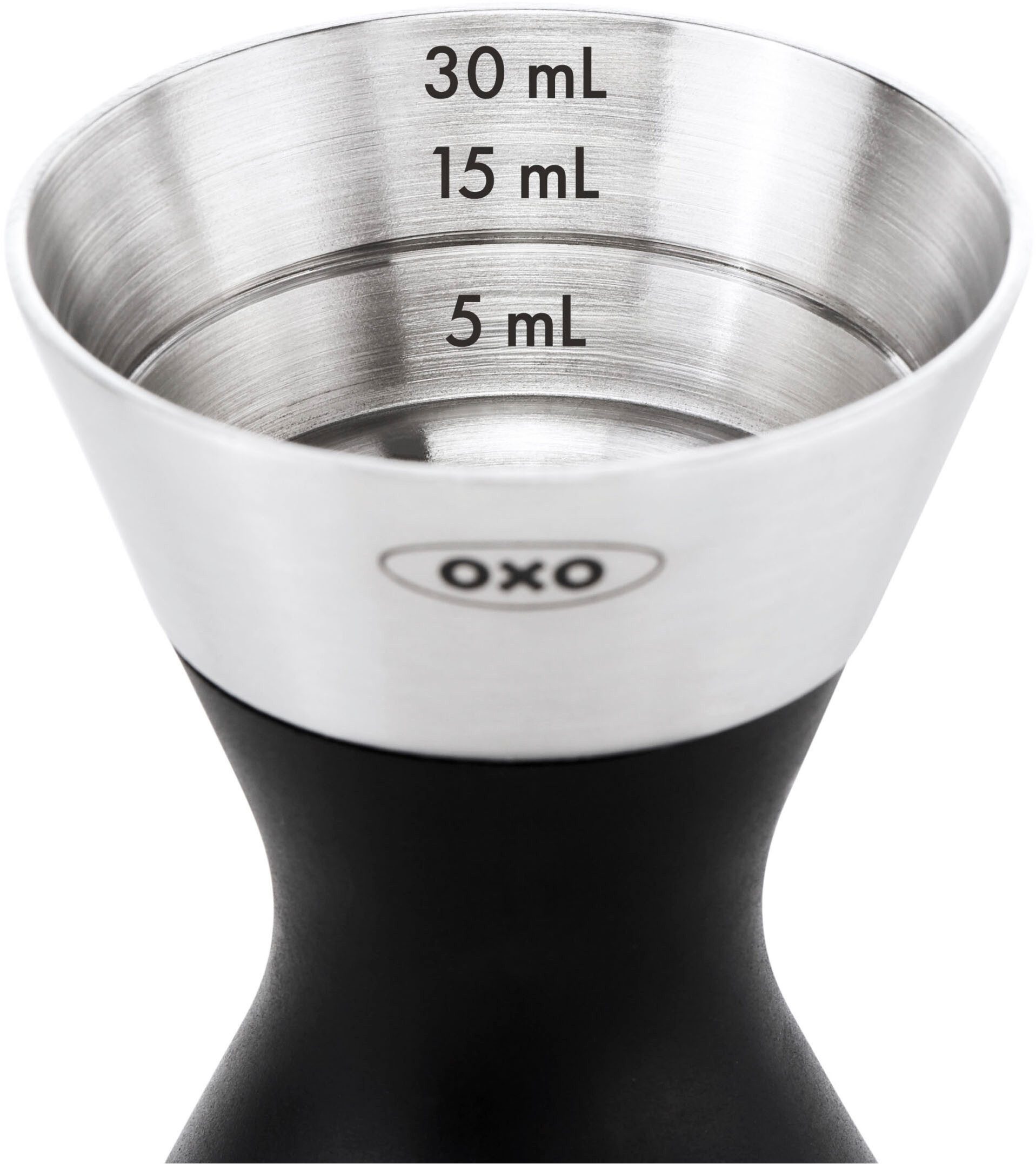 OXO Good Grips Barmaß Cocktail Messbecher, Edelstahl, (1-St), aus Edelstahl
