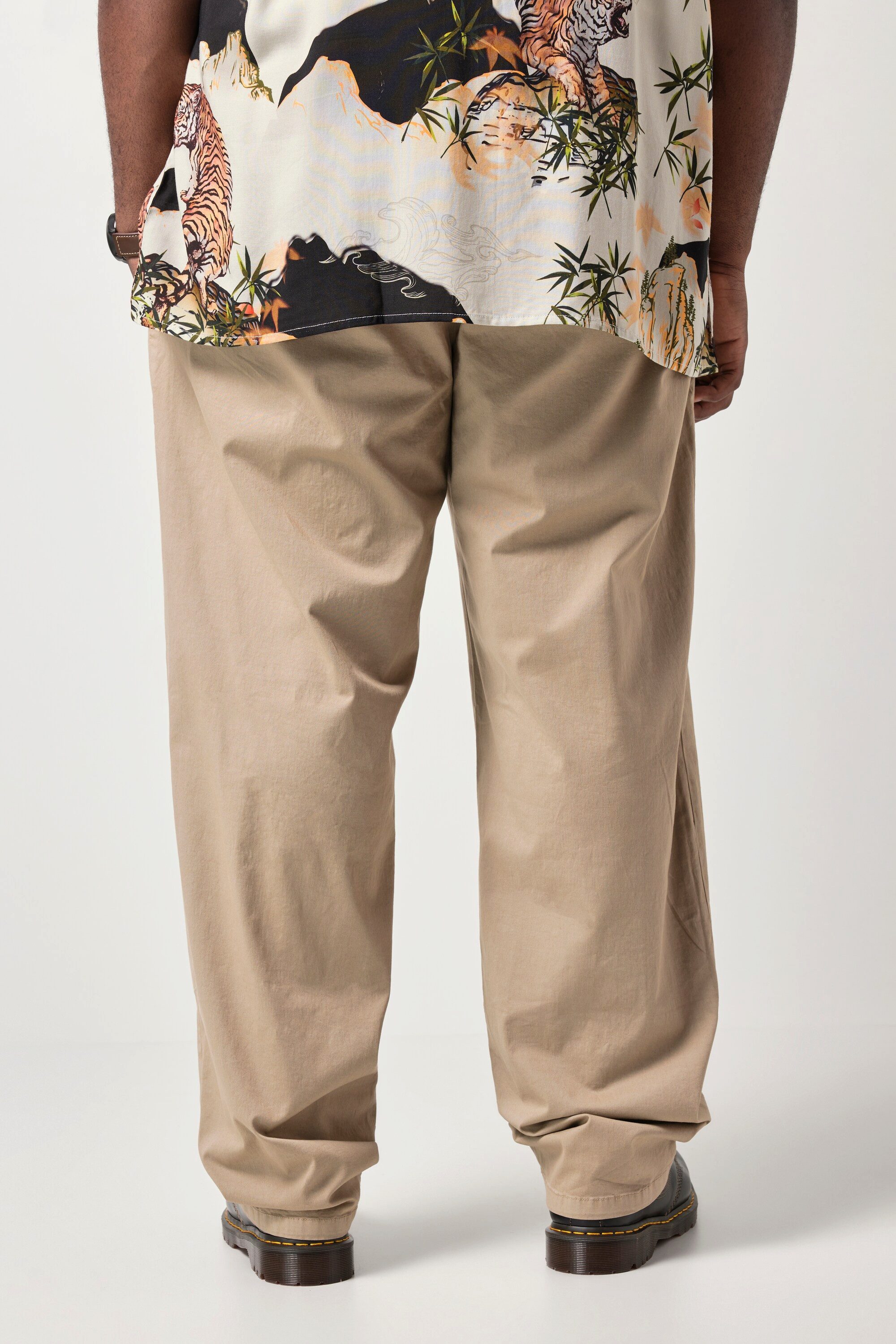 STHUGE Chinohose Chino Bundfalten Baggy Fit Hose bis Gr. 72
