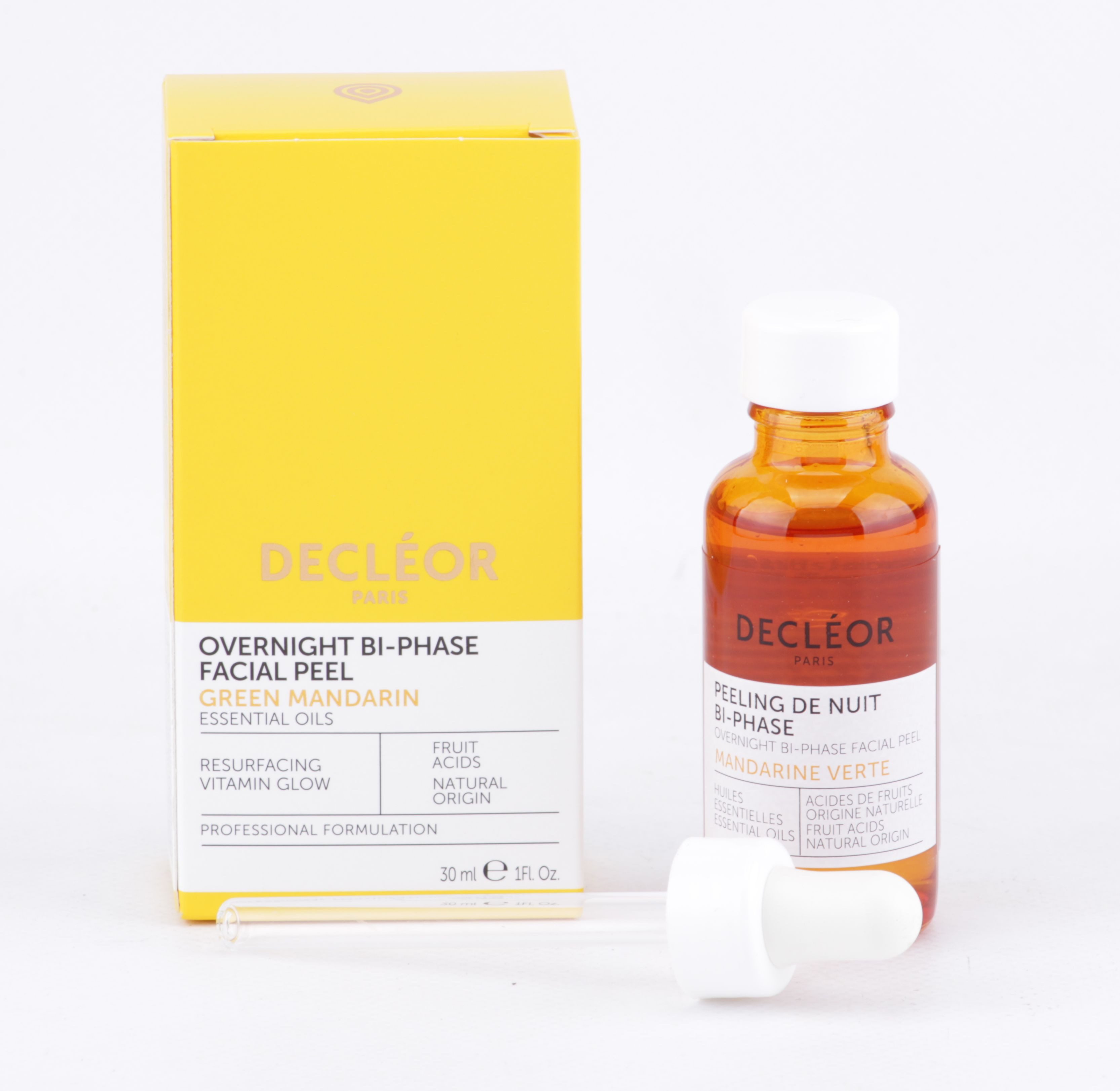 Decléor Anti-Aging-Creme Decleor - Green Mandarine - Overnight Bi-Phase Facial Peel - 30ml