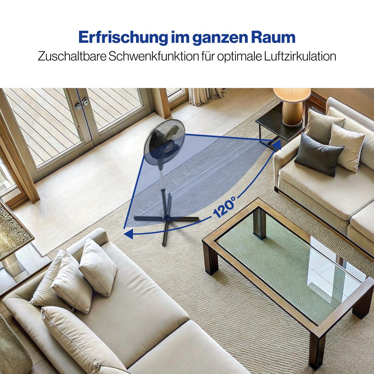 CLATRONIC Standventilator VL 3603 S günstig online kaufen