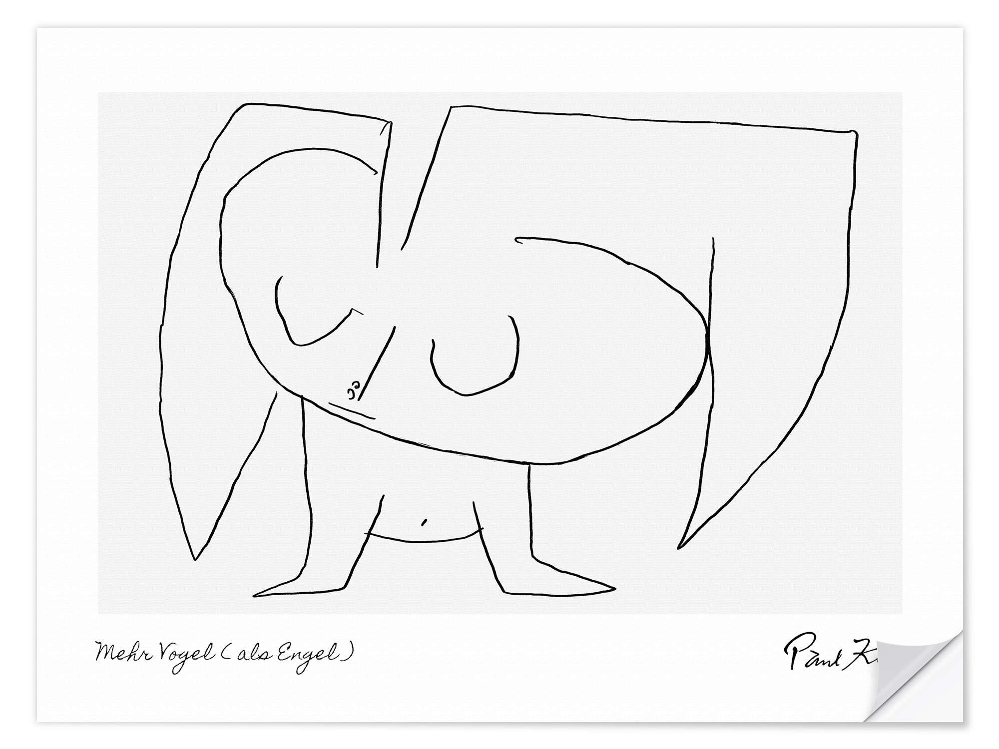 Wandfolie Paul Klee