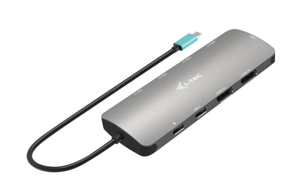 I-TEC Laptop-Dockingstation i-tec USB-C Metal Nano 2x Display Docking Station
