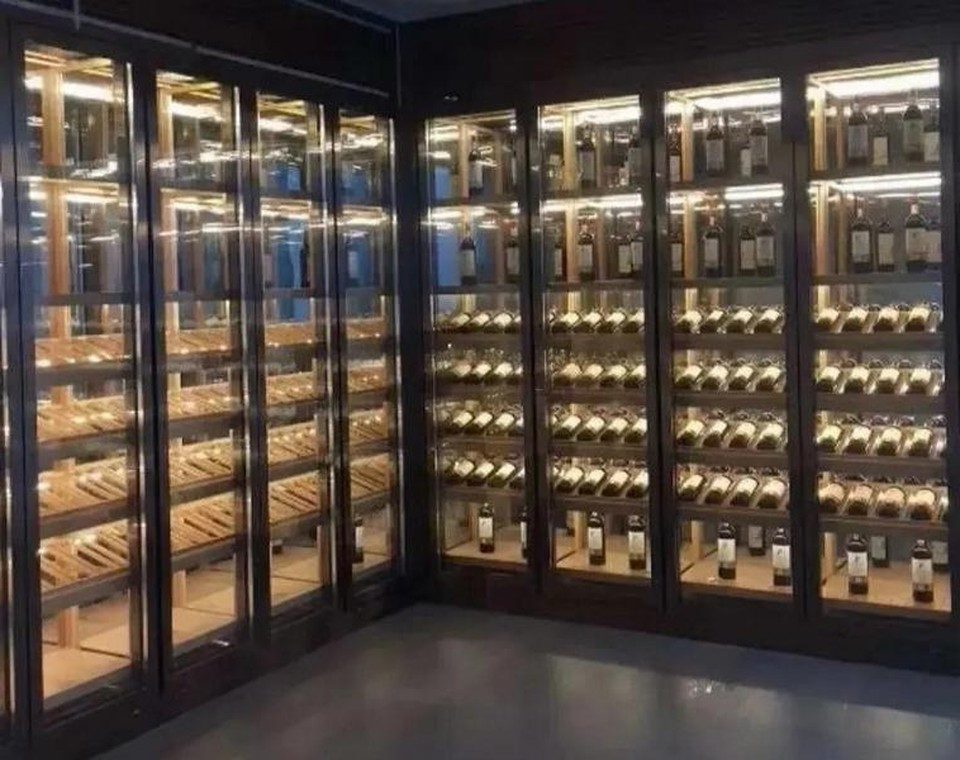 Xlmoebel Weinschrank Weinschrank Weinkeller Weinregal Flaschenregal Weinkühlschrank (1-St) Made in Europa