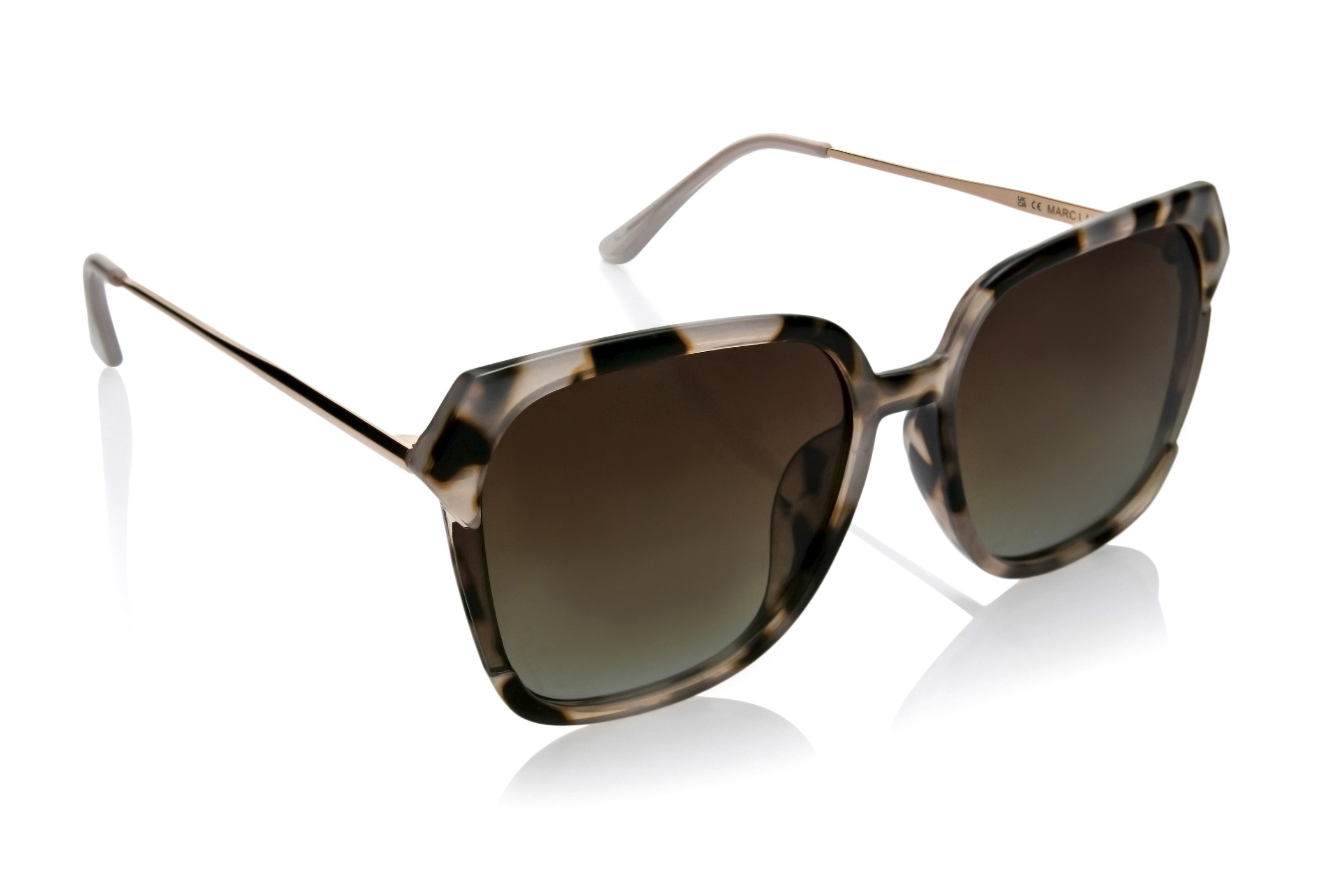 MARC LAUDER Sonnenbrille MA09-02 3: dunkles Glas, starke Sonneneinstrahlung