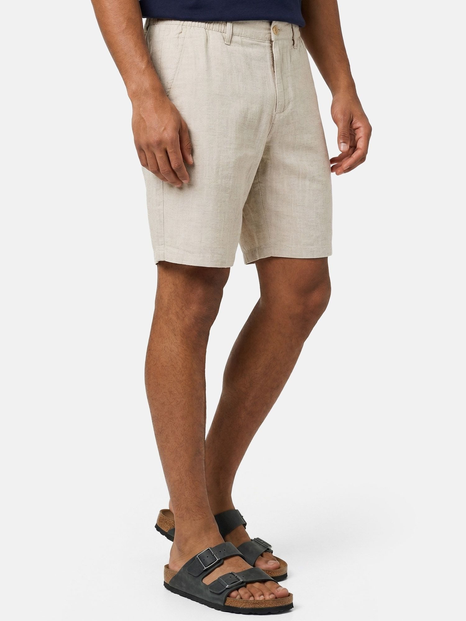 Tazzio Leinenhose A212 kurze Leinen Hose im Clean-Look – Bild 5 von 5
