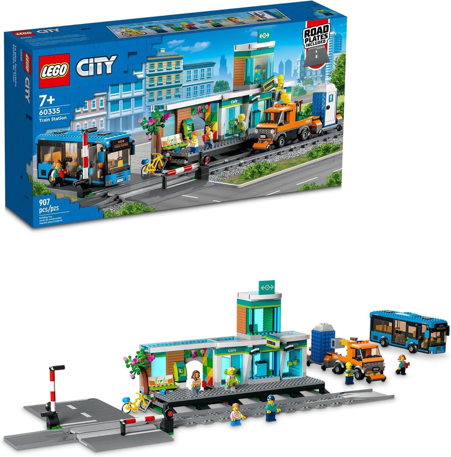 LEGO® City Bahnhof (60335) Конструктора, (907 St)
