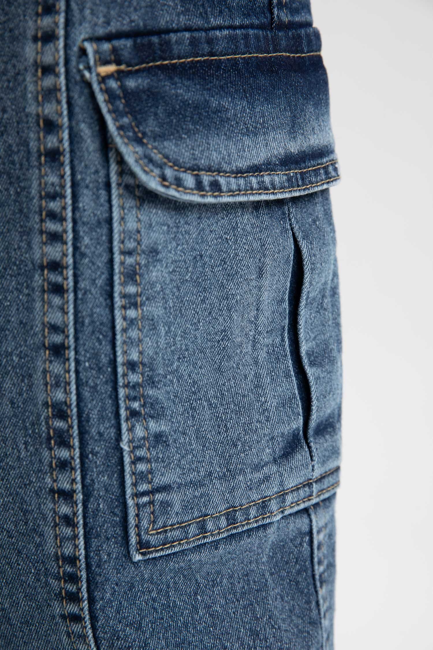 DeFacto Weite Jeans Jeans CARGO Weite Mädchen WIDELEG