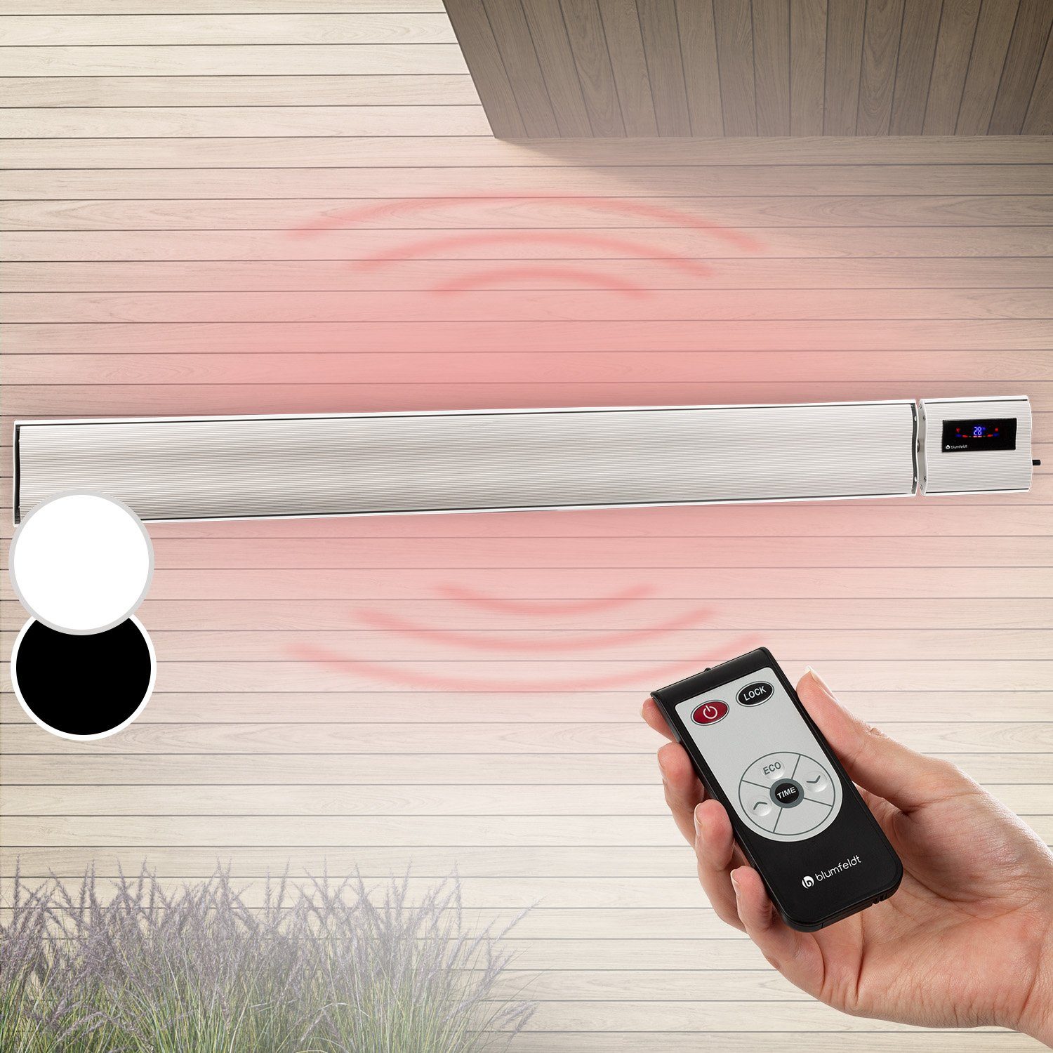 blumfeldt Terrassenstrahler CosmicBeam Plus XX, 3000 günstig online kaufen
