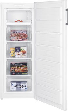 Hanseatic Gefrierschrank HGS14355DW, 142,6 cm hoch, 54,4 cm breit, QuickFreeze