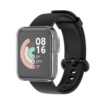 Wigento Smartwatch-Hülle Für Xiaomi Redmi Watch TPU Watch Case Hülle Case Cover Schutz Zubehör