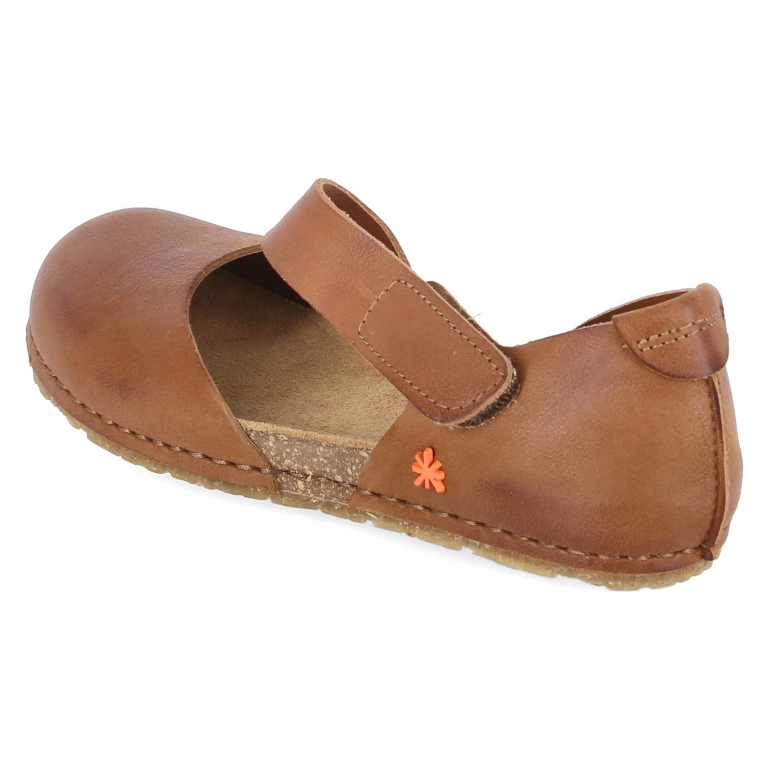 Art Art 0384 ROMA CUERO Damen Glattleder brown Keilsandalette