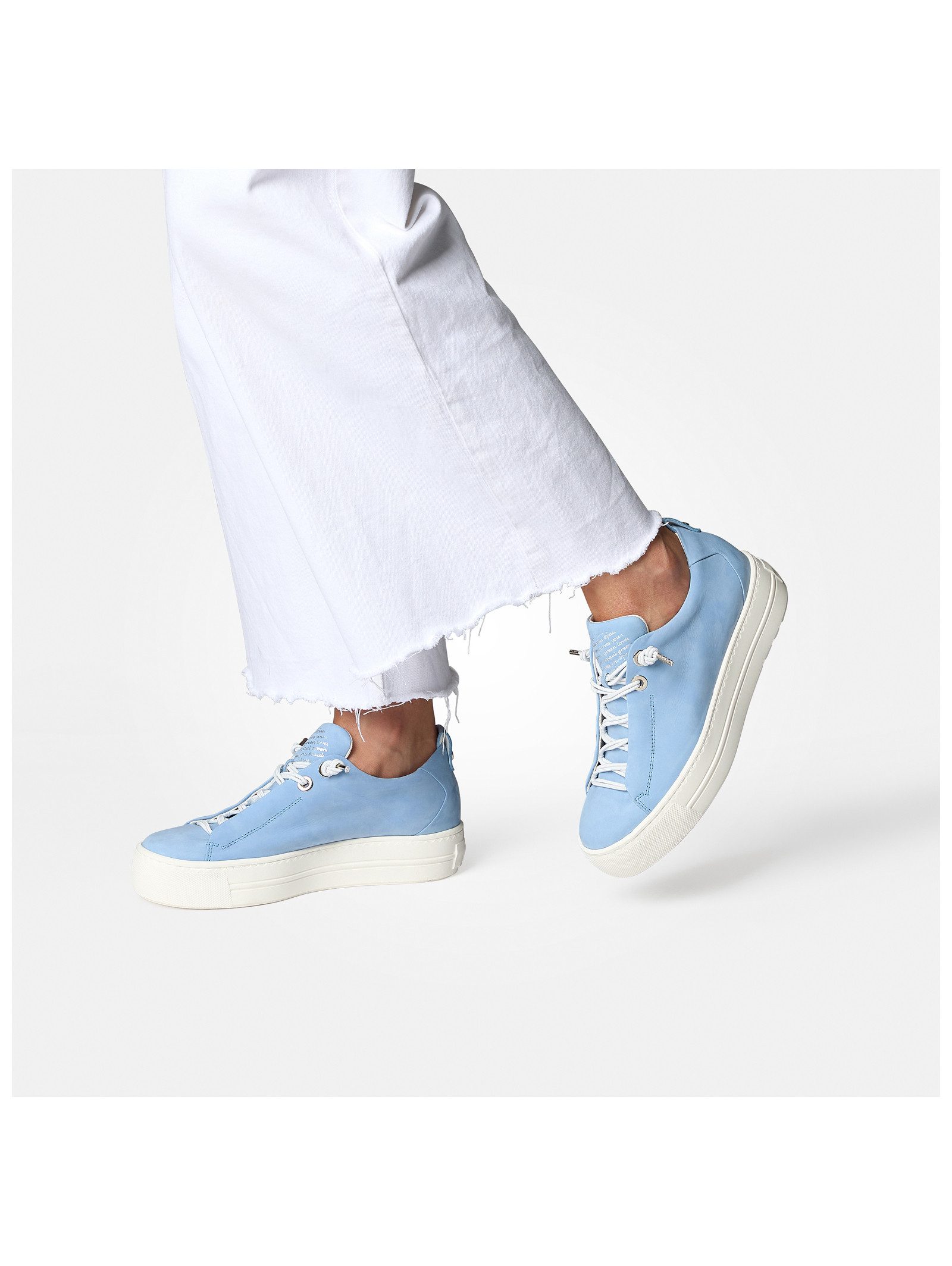 Paul Green Paul Green Sneaker Nubukleder Plateausneaker