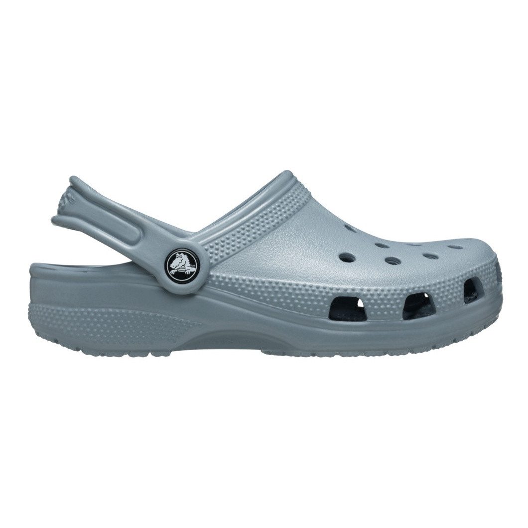 Crocs Sandale Classic Clog K grau Kinder Badeschuh