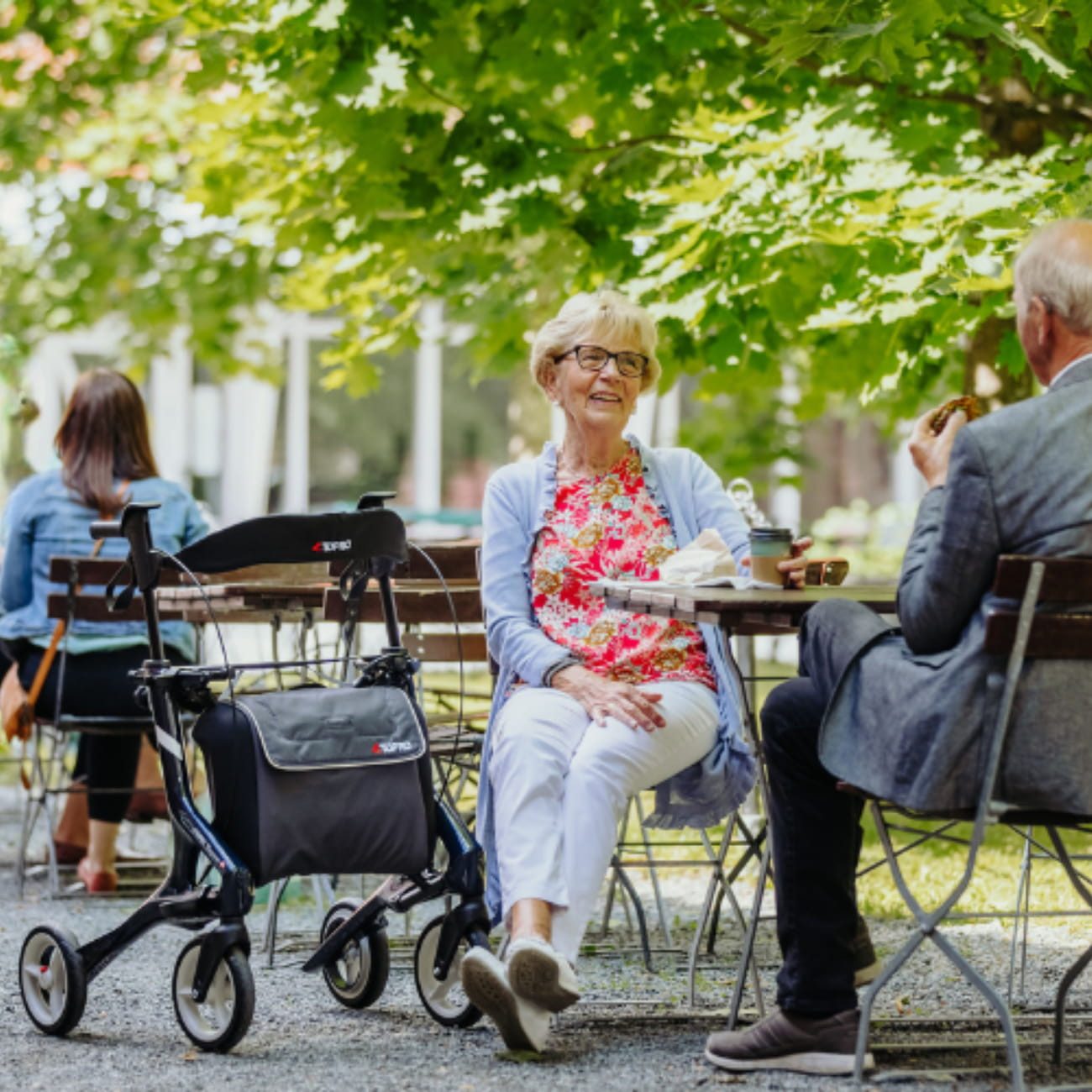 Topro Rollator Rückengurt für Troja 2G, 5G, Olympos ATR, Neuro und Odysse, inkl. Polster