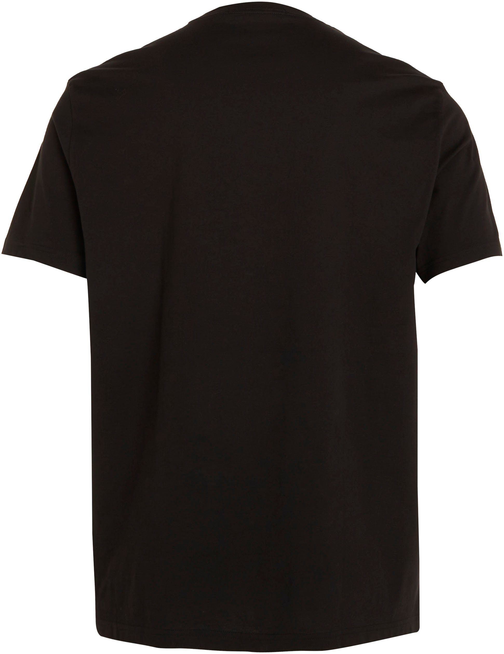 Calvin Klein Jeans Plus T-Shirt schwarz mit Rundhalsauschnitt