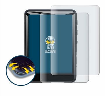 BROTECT Full-Screen Schutzfolie für Zaqe MP3 Player M4 (64GB 2,4), Displayschutzfolie, 2 Stück, 3D Curved matt entspiegelt Full-Screen Anti-Reflex