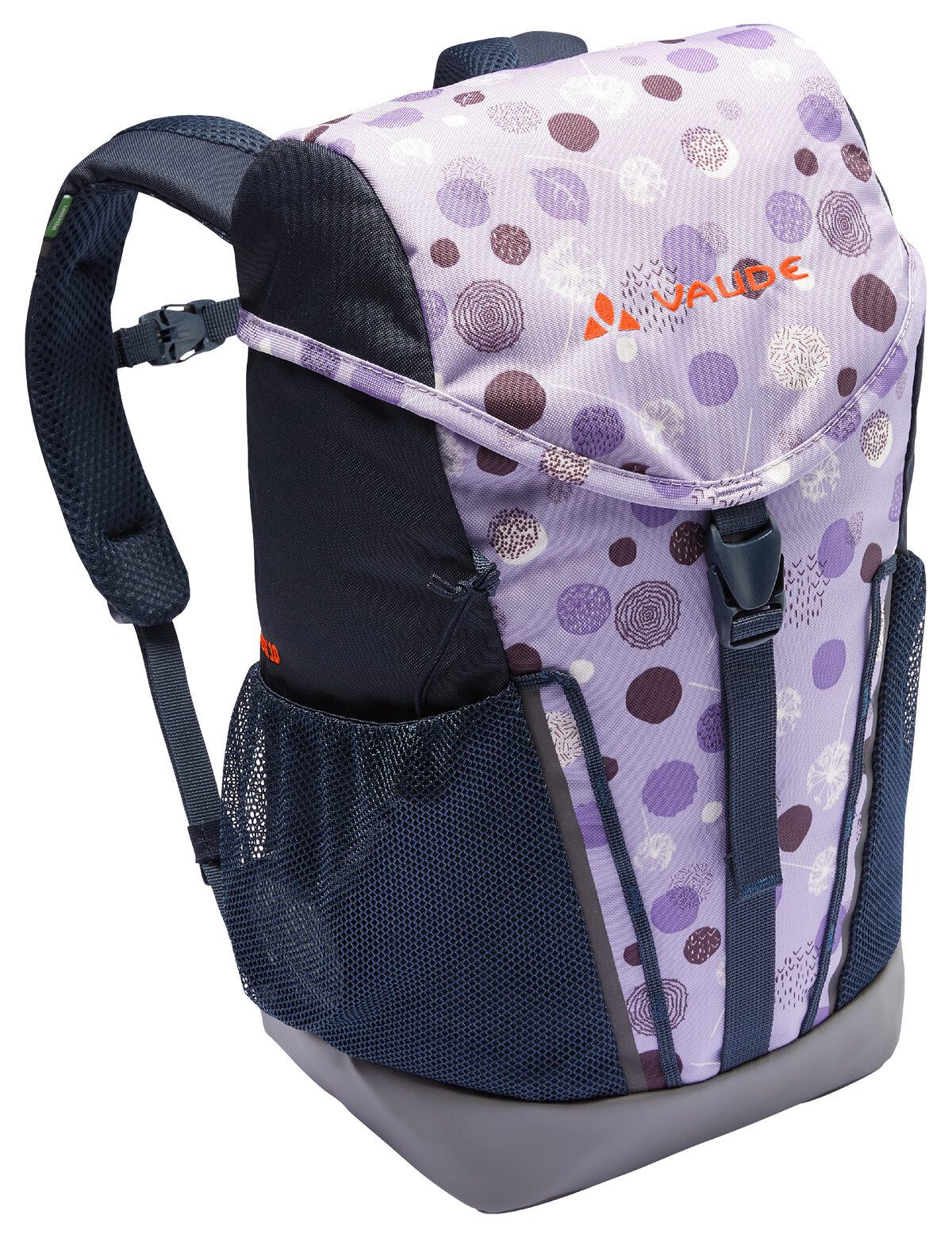 VAUDE Trekkingrucksack Puck 10, Kinderrucksack inklusive Regenhülle und Sitzmatte, 10 Liter