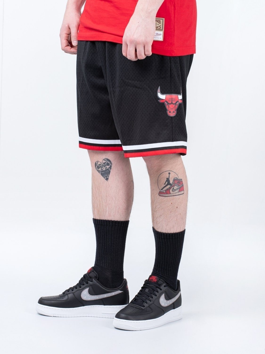 Mitchell & Ness Funktionsshorts NBA Ness Swingman Chicago Mitchell Shorts Bulls &