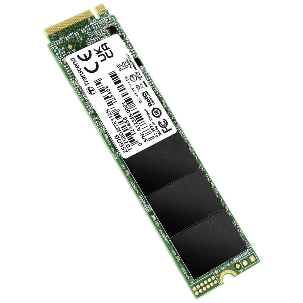 Transcend Interne SSD 256 GB TS256GMTE112S SSHD-Hybrid-Festplatte
