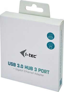 I-TEC USB-A Metal HUB 3 Port Giga USB-Adapter