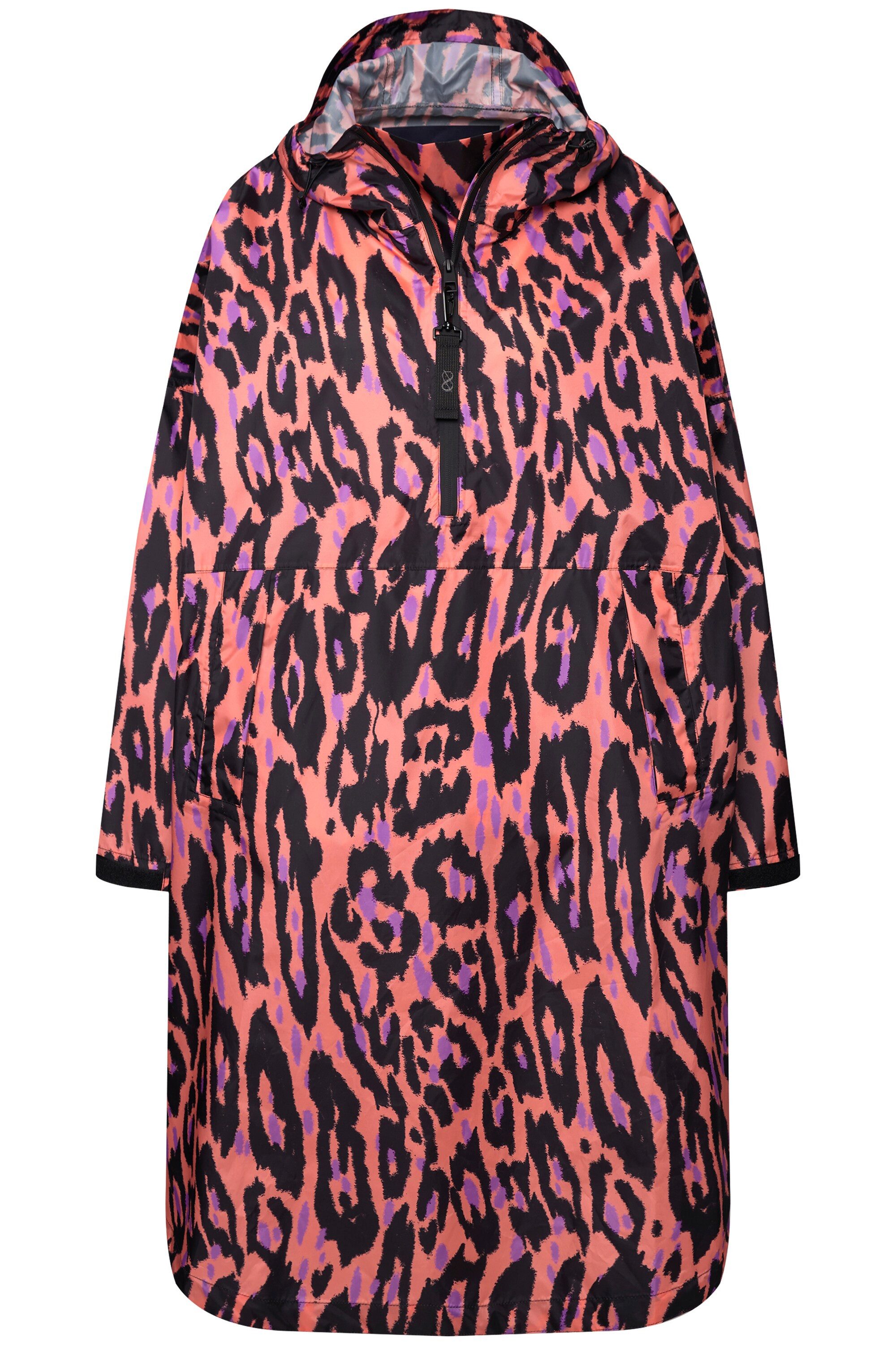 Laurasøn Funktionsjacke Funktions-Regencape Unisex Print Kapuze günstig online kaufen