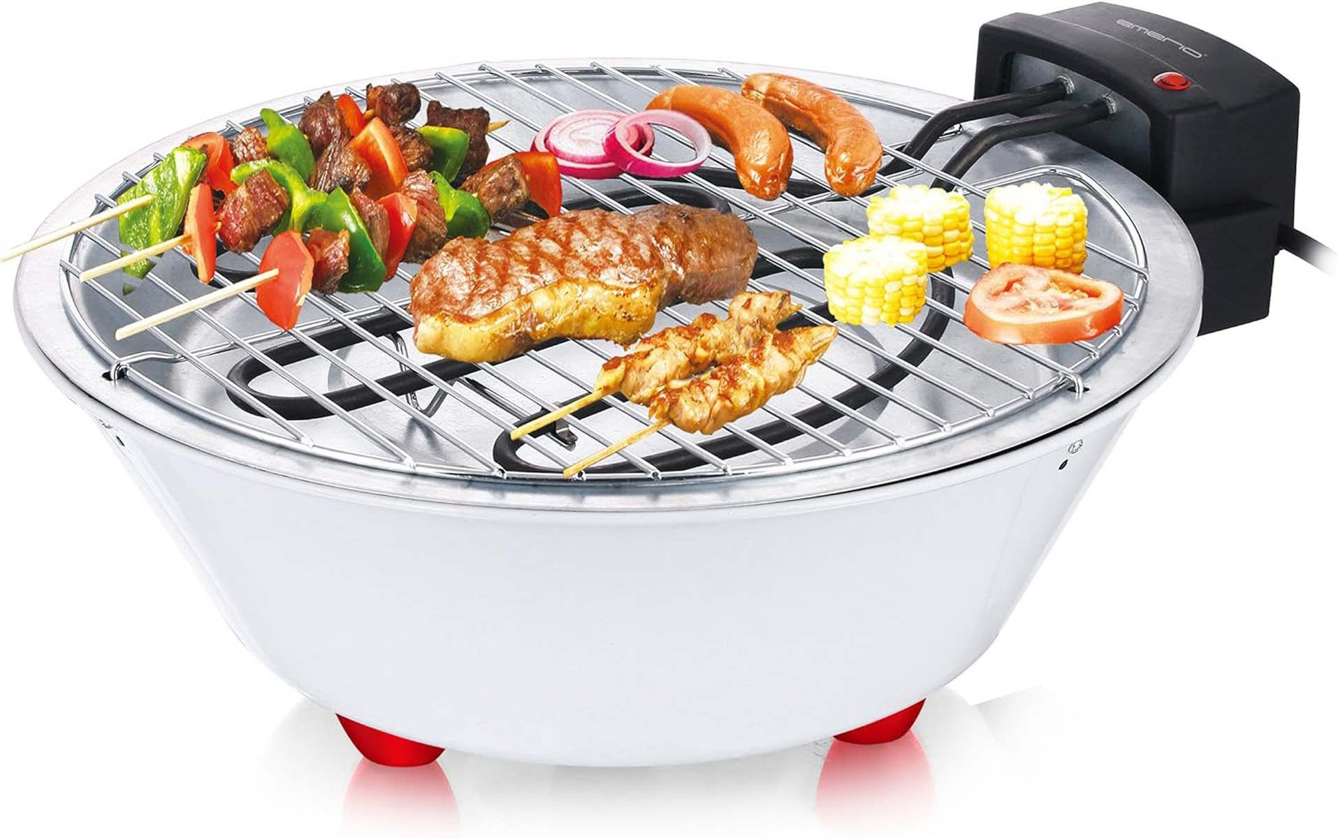 Emerio Tischgrill BG-115597.2 Tischgrill, 1250 W