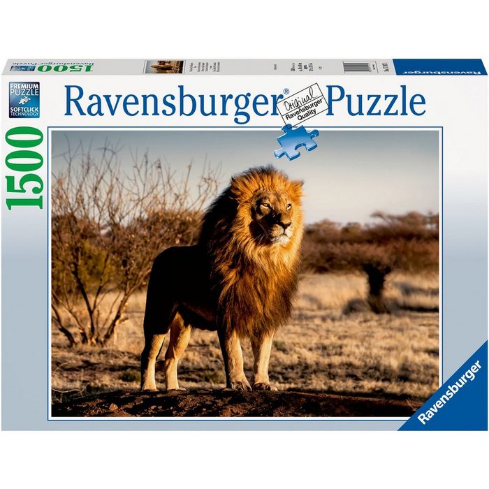 Ravensburger Puzzle »Der Löwe - Der König der Tiere« 1500 Puzzleteile Made in Germany FSC® - schützt Wald - weltweit