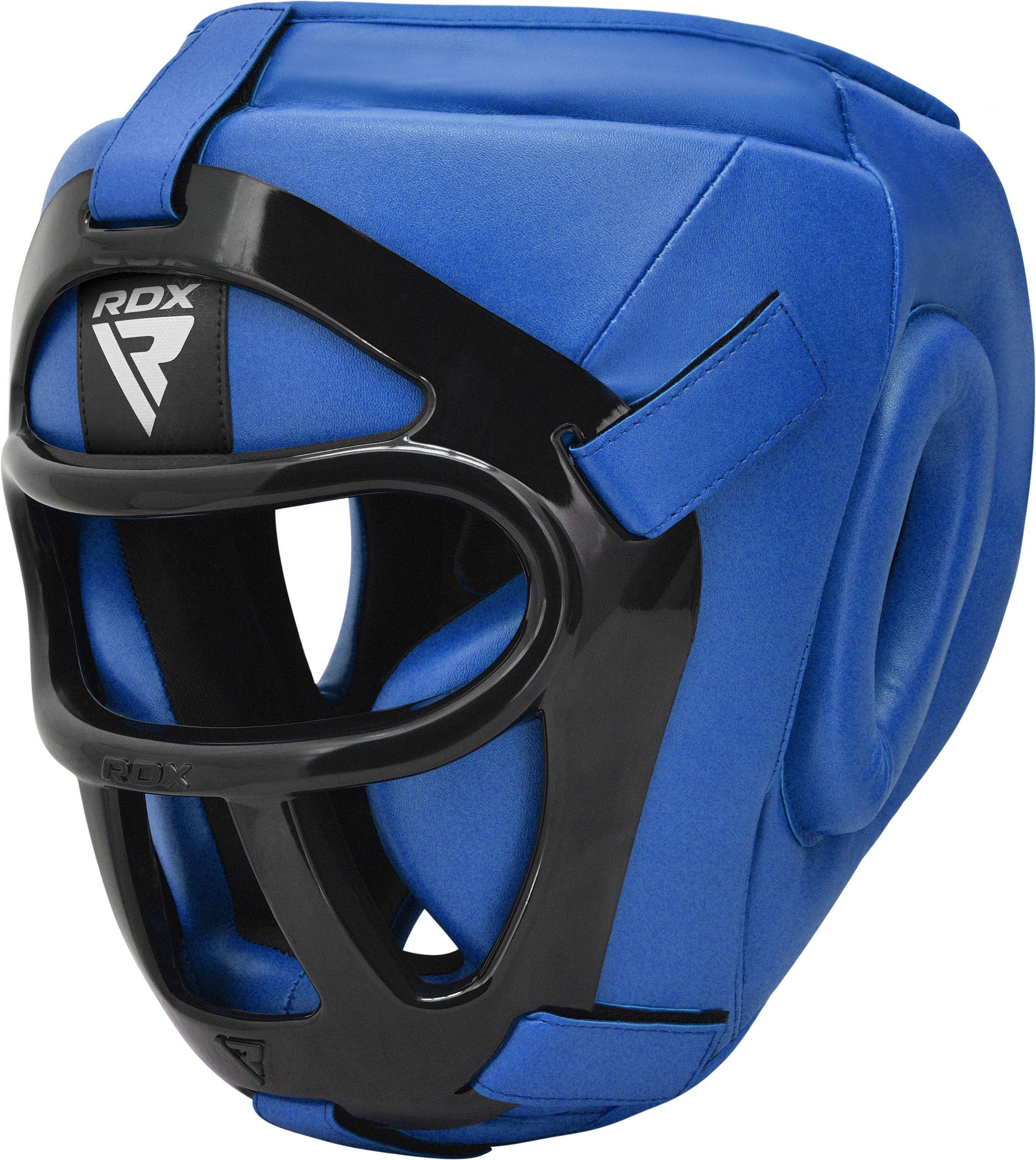 RDX Sports Kopfprotektor RDX Grill Kopfbedeckung Helm Boxen Kampfsport Ausrüstung MMA Protector