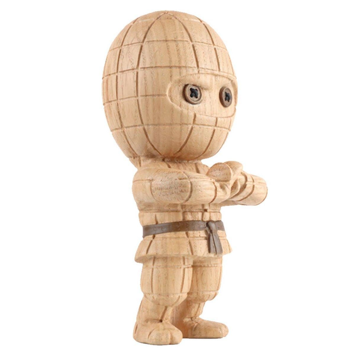 Boyhood Lernspielzeug Dekofigur Ternet Ninja Eichenholz (15cm)