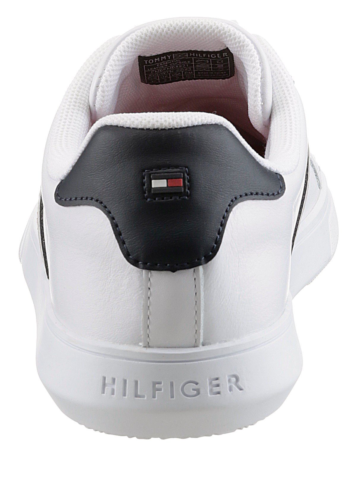 Tommy Hilfiger ESSENTIAL LEATHER CUPSOLE Sneaker, Freizeitschuh, Halbschuh, günstig online kaufen