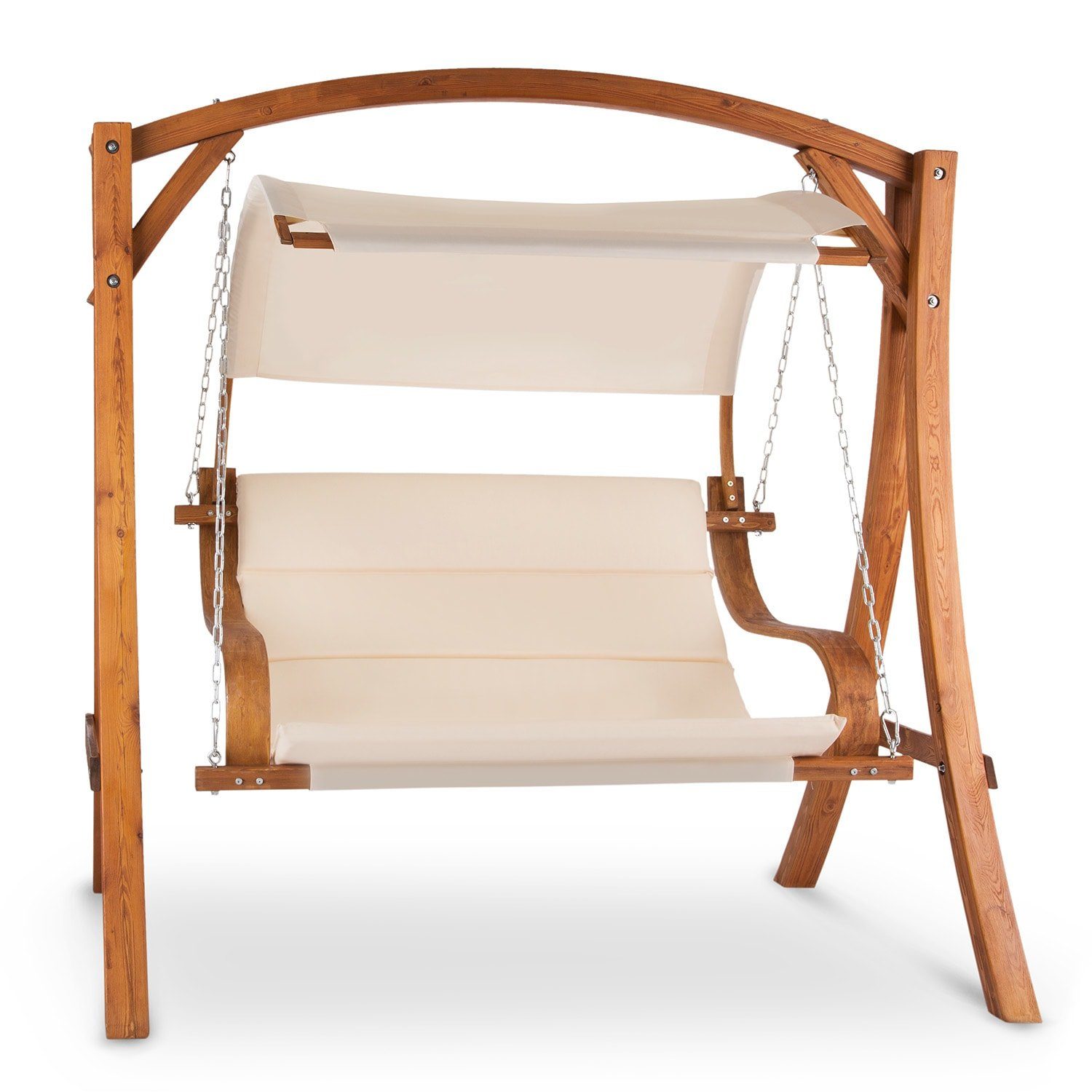 blumfeldt Doppelschaukel Maui Hollywoodschaukel 110 cm 2Sitzer
