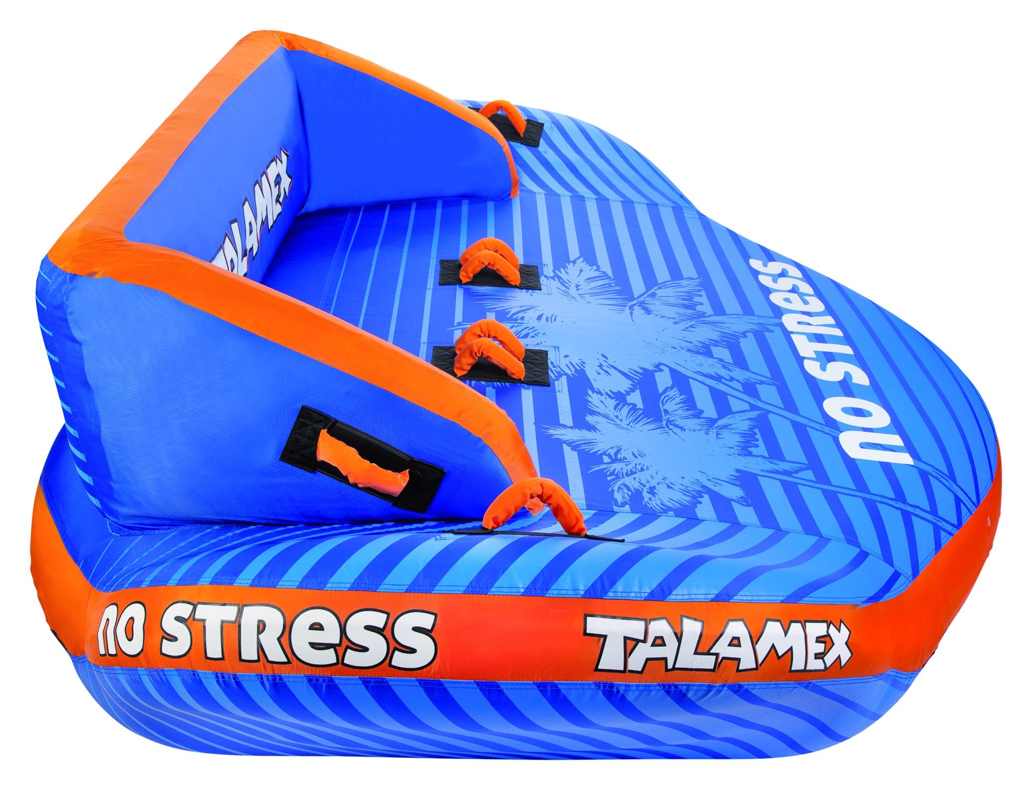 Schleppring (1 zu FunTube No Wassersport 3 Nautilo bis Bodyboard Personen, für tlg) Stress