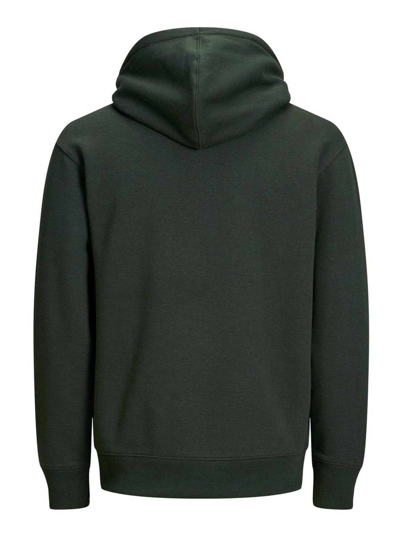 Pullover 3469 Hoodie Jumper Jack Kapuzen Jones HOOD in Grün Hoodie SWEAT (1-tlg) &