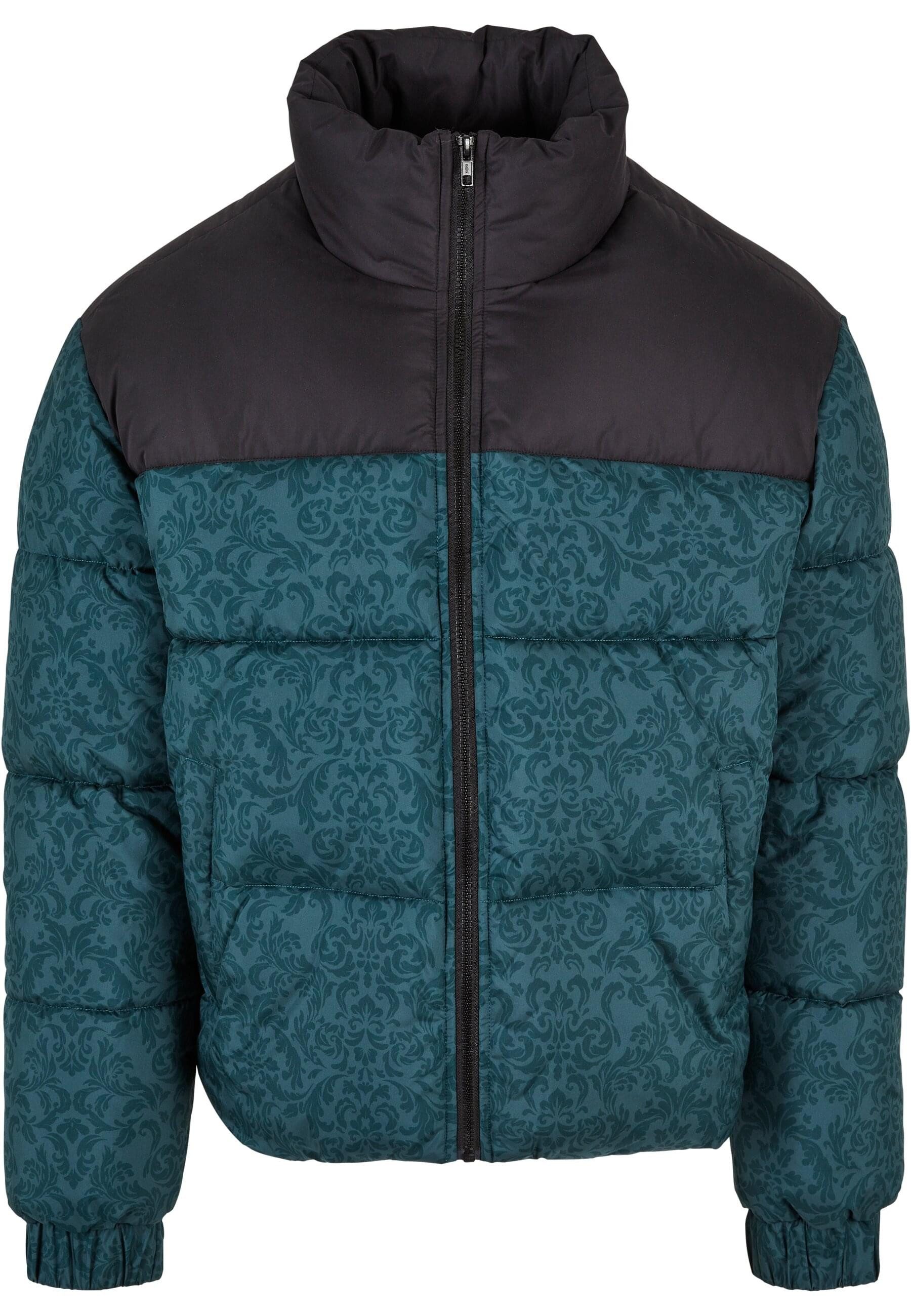 URBAN CLASSICS Winterjacke Urban Classics Herren AOP Retro Puffer Jacket (1-St)