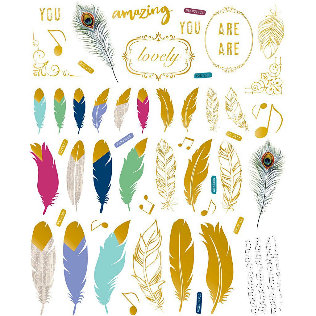creativ company Motivpapier Papier Dekomotive Deco Accessories, 0